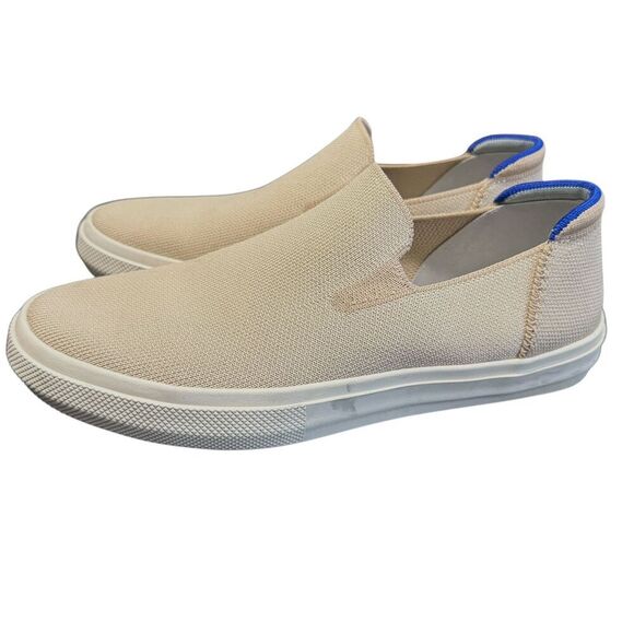 Rothys The Original Slip On City Sneakers Rothy’s Sand Shoes Women 9.5 Comfort - Picture 3 of 11